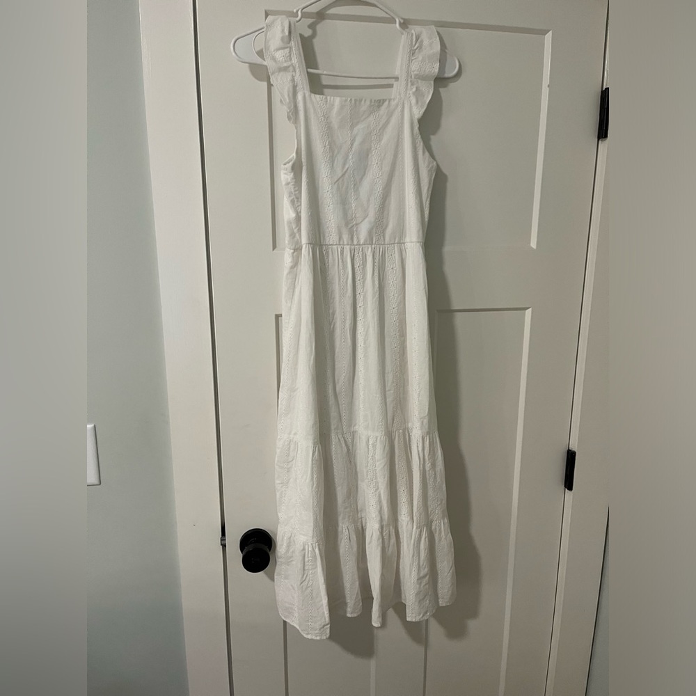 NWOT Girls White dress